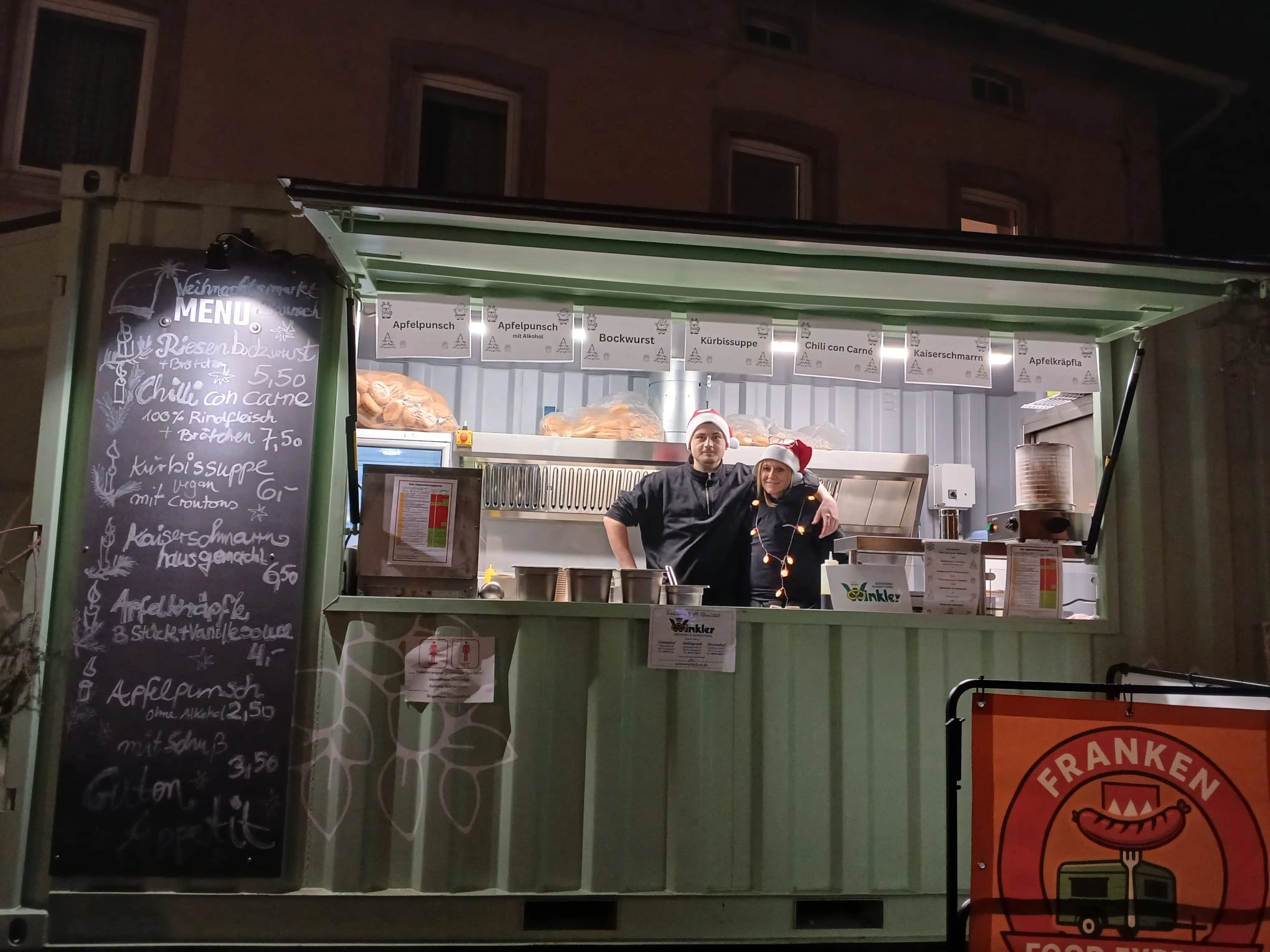 Franken Food Express – Catering für Partys – Imbissstand